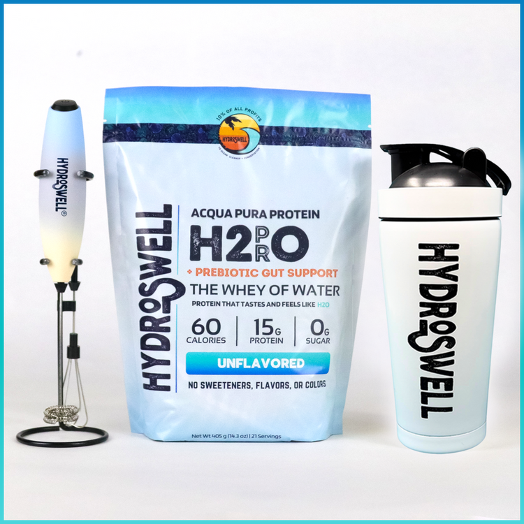 H2PRO Whey of Water Starter Pack – HydroSwell